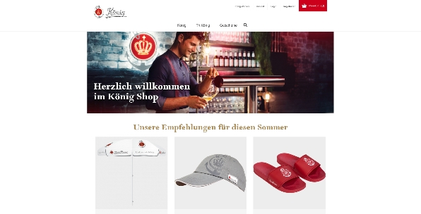 The König Pilsener Shop